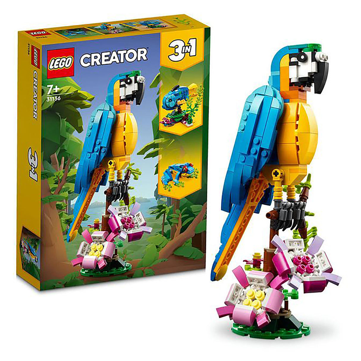 LEGO Creator Exotic Parrot 31136 (253 pieces)