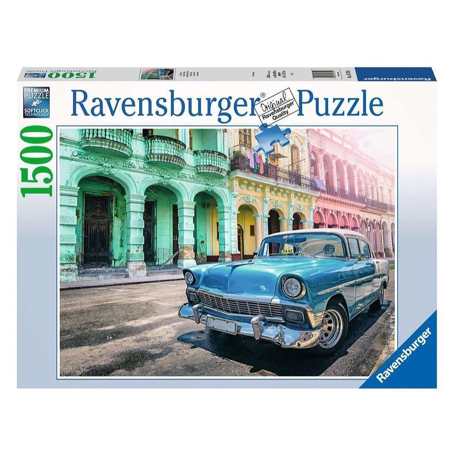 Ravensburger Cars of Cuba Jigsaw Puzzle (1500 pieces)