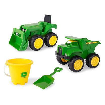 John Deere Sand Tractor & Dump Truck