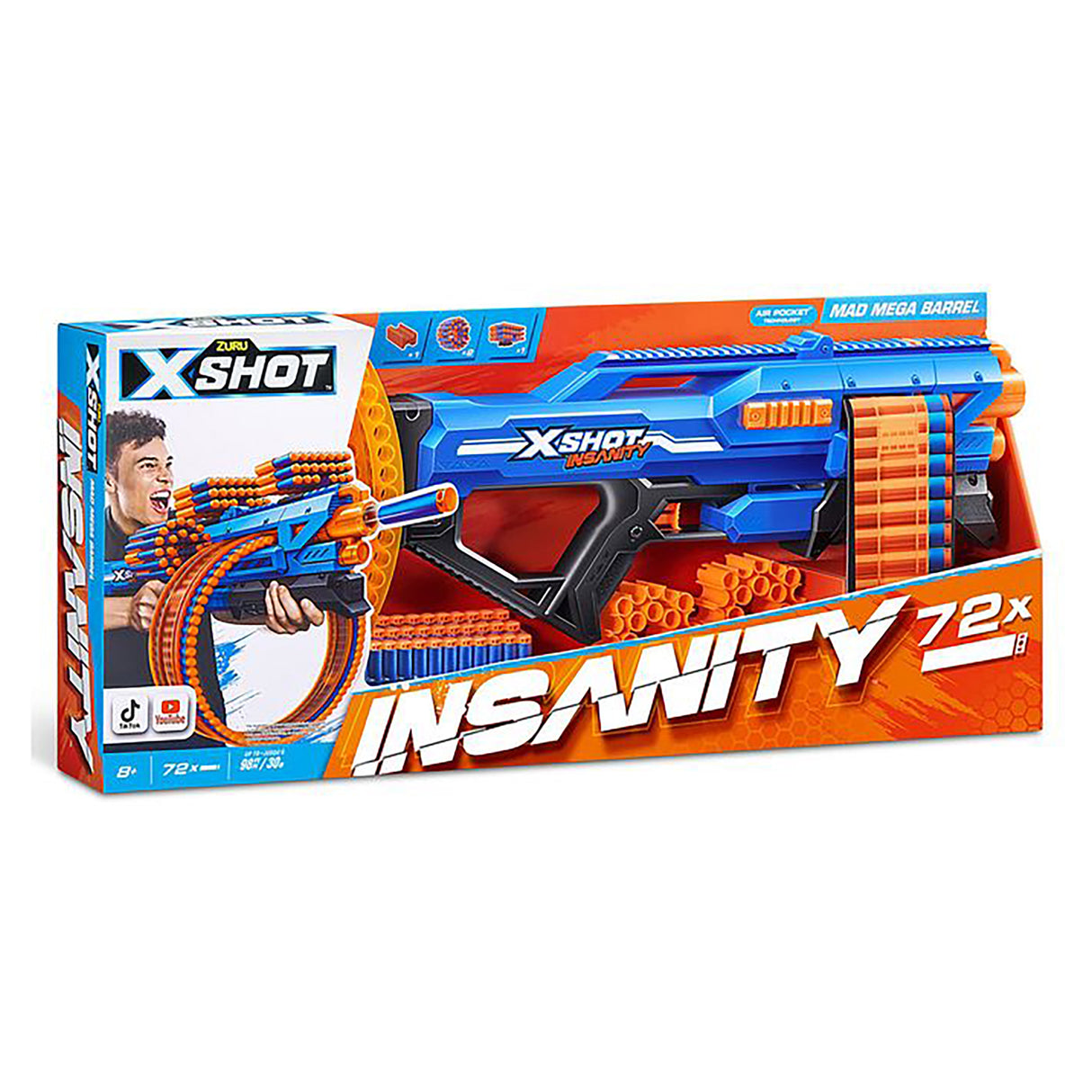 X-SHOT Insanity Mega Barrel