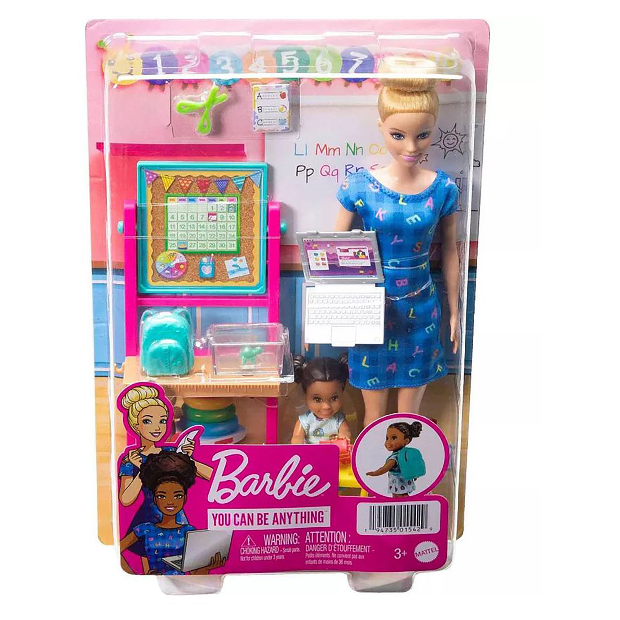 Barbie career teacher doll cheap and playset