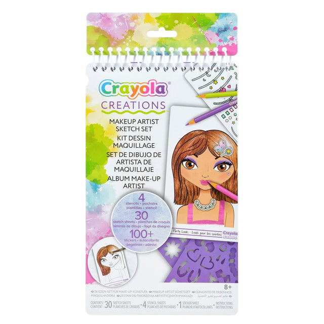 Crayola Creations Compact Make-Up Sketch Set