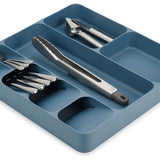 Joseph Joseph Drawer Store Cutlery, Utensil & Gadget Organiser, Blue