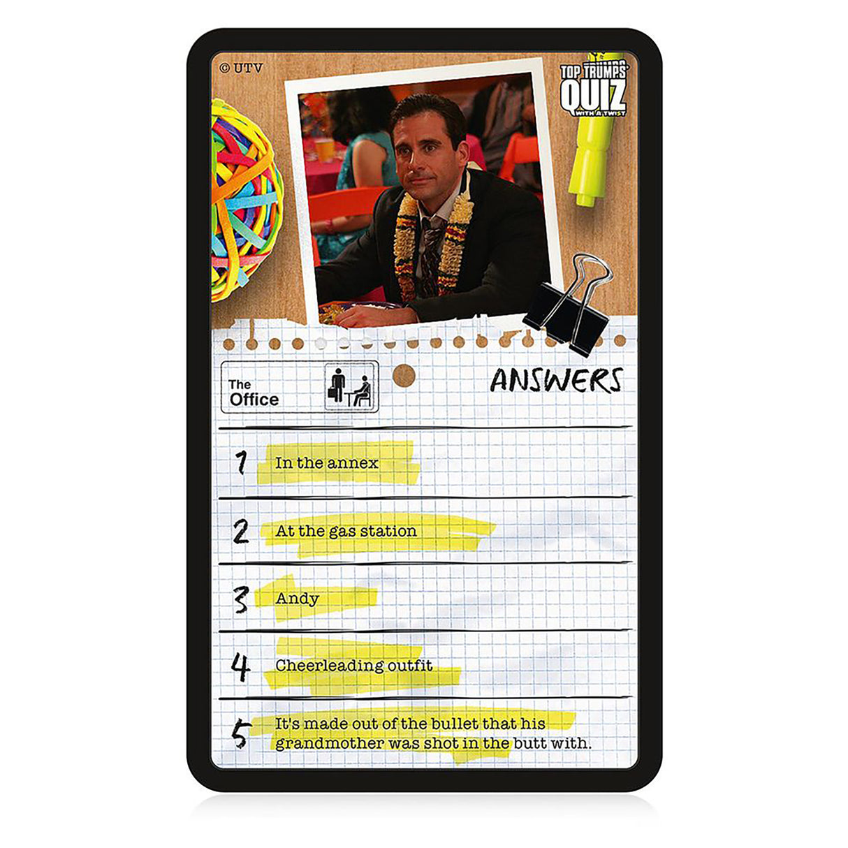 Top Trumps The Office Quiz