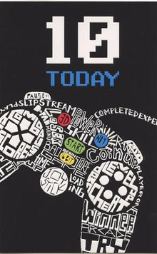 Hallmark Gaming, 10 today! Greeting Card