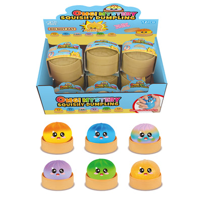 Squishy Mystery Rainbow 8.5cm Dumpling assorted