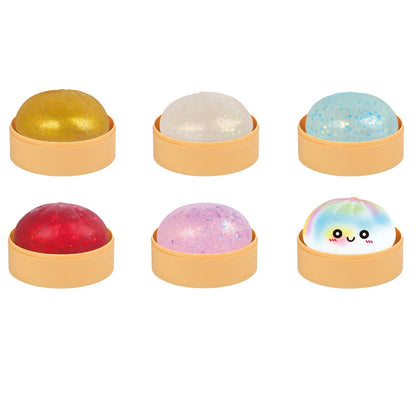 Squishy Mystery Holographic 8.5cm Dumpling assorted