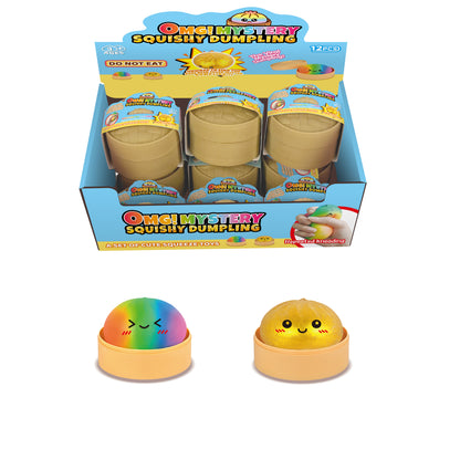 Squishy Mystery Multi-Colour 8.5cm Dumpling assorted