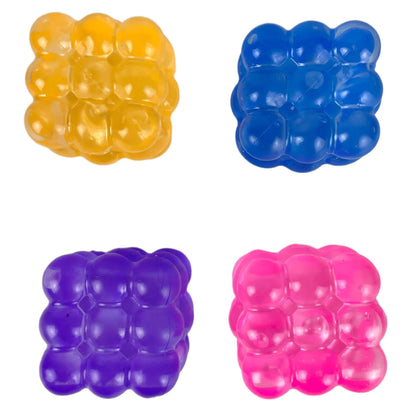 Squishy Bubble Cube Assorted Colours