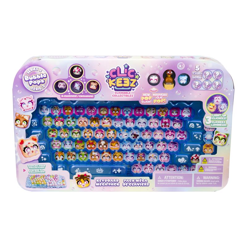 Clickeez Series 3 Bubble Pops Keyboard Mega Pack