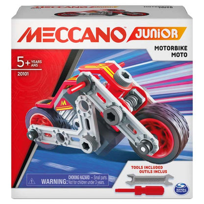 Meccano Junior Action Builds Motorbike