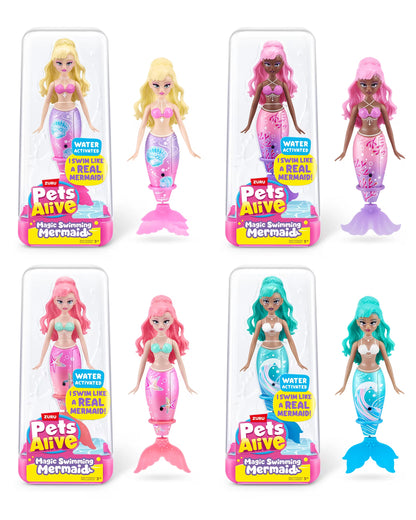 Pet's Alive Swimming Mermaid Series 1 Assorted