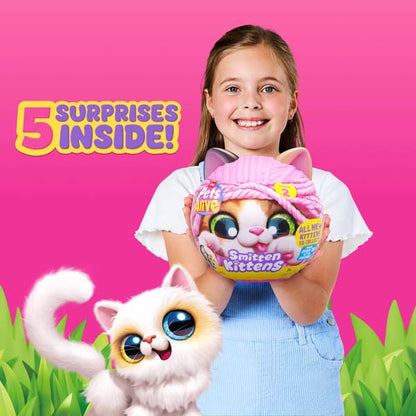 ZURU Pet's Alive Smitten Kittens Interactive Plush Series 2 assorted