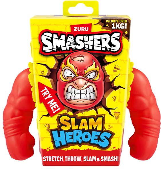 Zuru Smashers Slam Heroes Red Wrestler