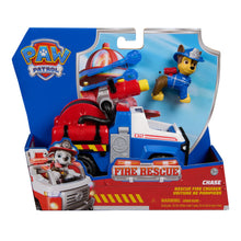 PAW Patrol Fire Rescue Themed Vehicle Chase