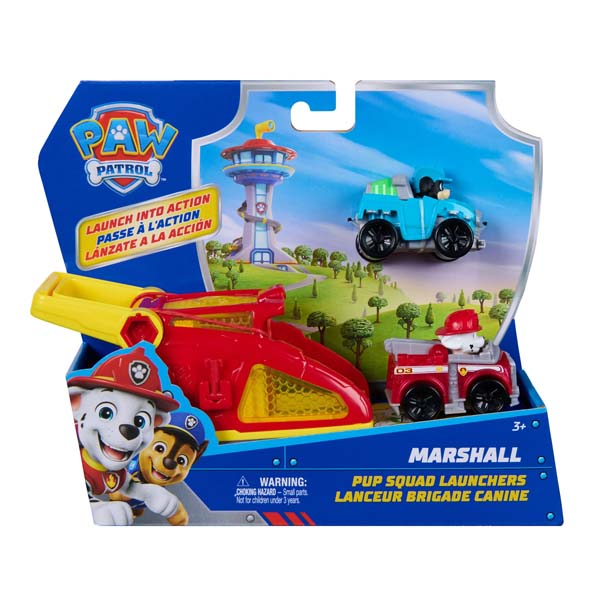 PAW Patrol Pup Squad Launchers Marshall