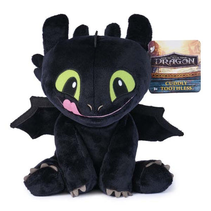 Dragons 10" Cuddly Toothless Plush