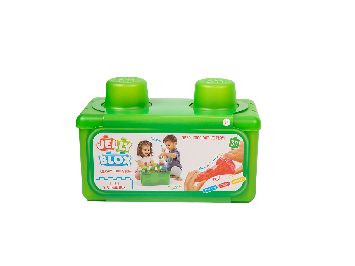 Jelly Blox - Stash & Stack 2 in 1 Storage Case