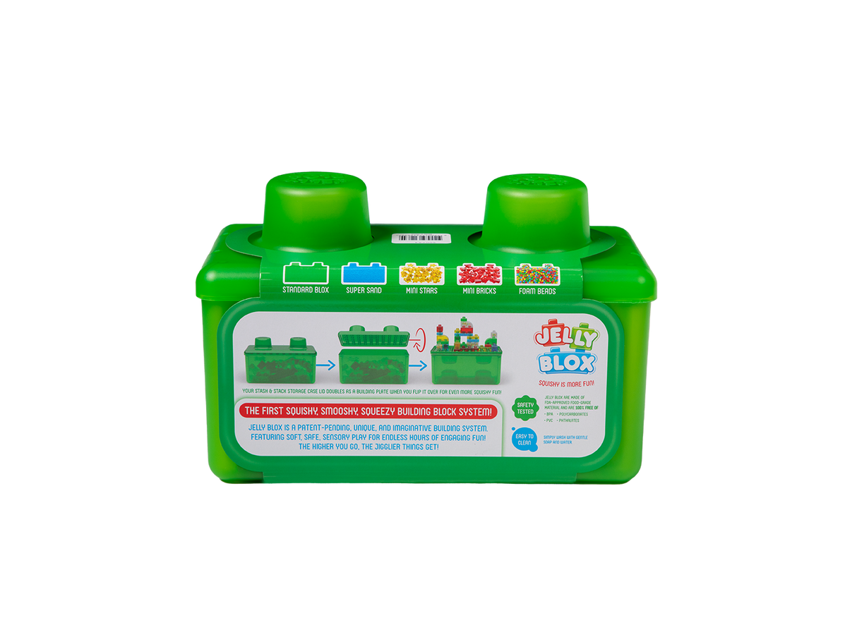 Jelly Blox - Stash & Stack 2 in 1 Storage Case