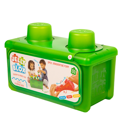 Jelly Blox - Stash & Stack 2 in 1 Storage Case