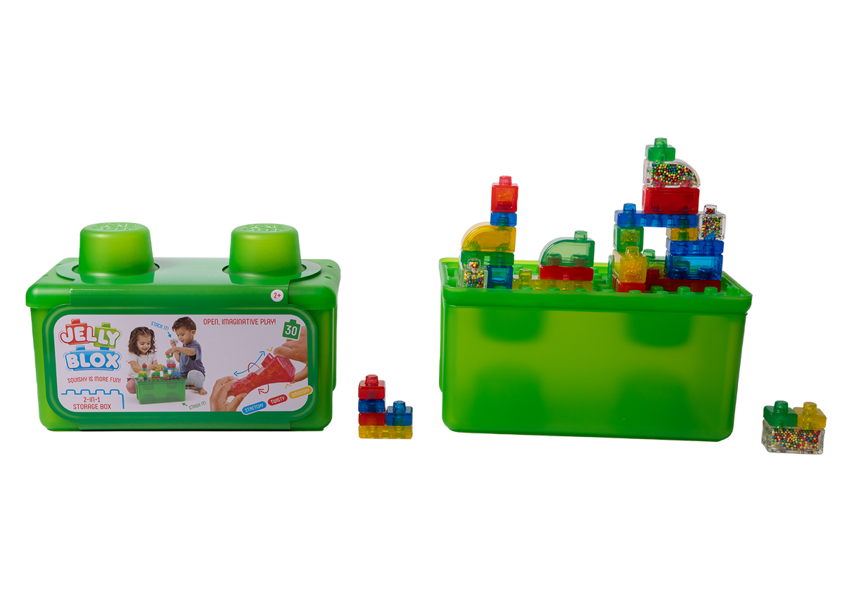 Jelly Blox - Stash & Stack 2 in 1 Storage Case