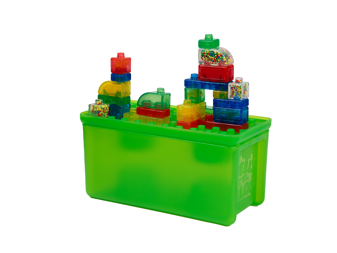 Jelly Blox - Stash & Stack 2 in 1 Storage Case
