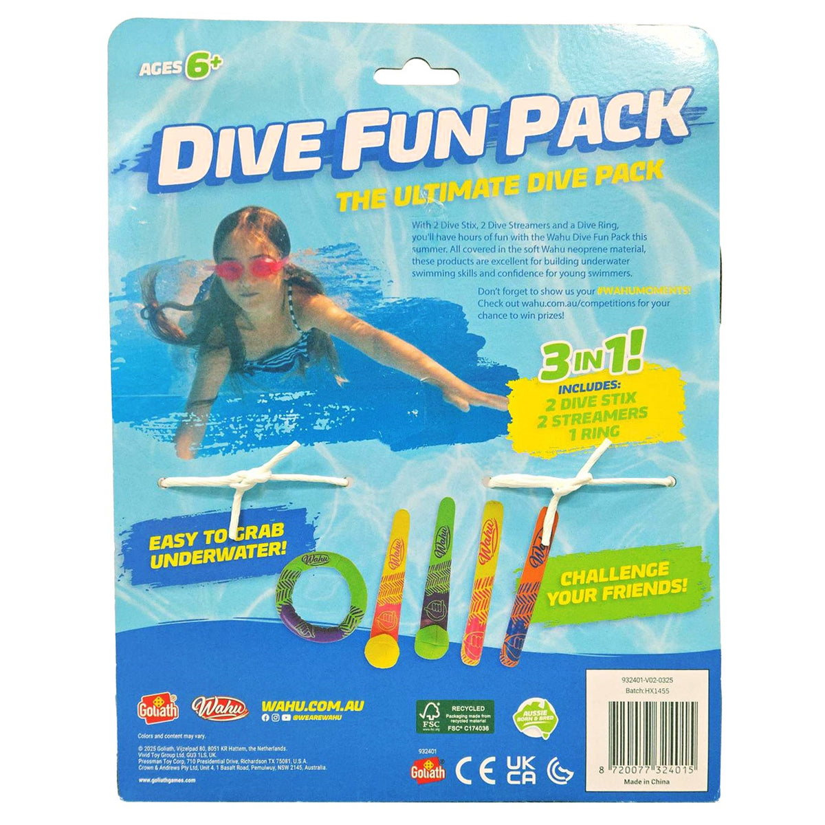 Wahu Dive Fun Pack
