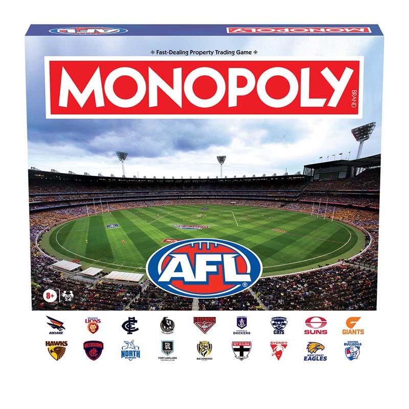 Monopoly AFL Board Game