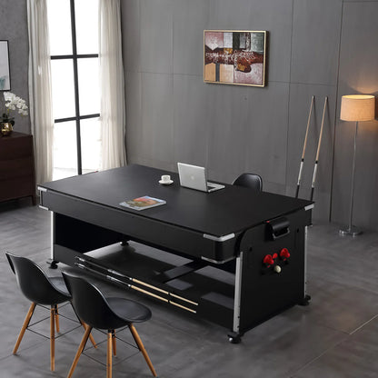 ActiveGo AirShot 4-IN-1 Pool, Air Hockey, Table Tennis Table