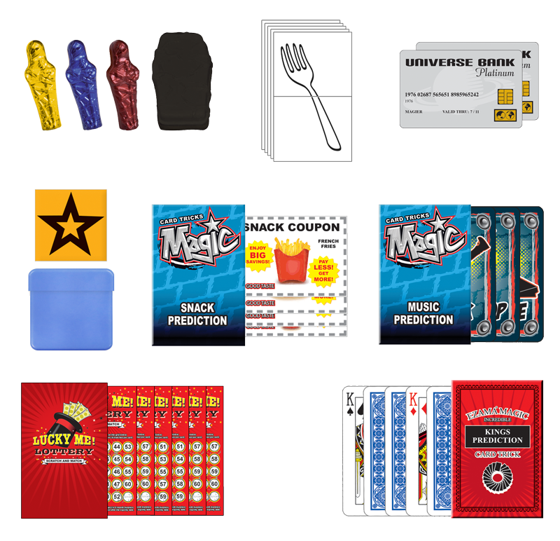 The Magic Factory BookSmart Mental Magic inside the box