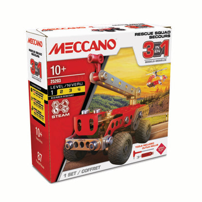 Meccano 3 Multi Model Set - Rescue Squad