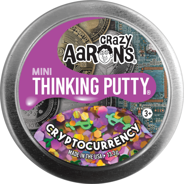 Crazy Arons 2in Mini Trends Tins Cryptocurrency