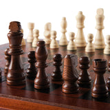 Classic Games Deluxe Backgammon Chess & Checkers