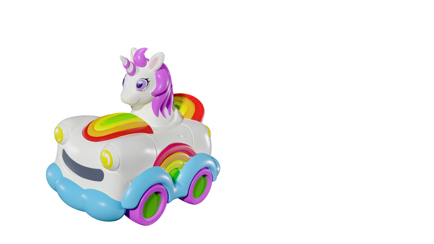 Revolt Radio Control Unicorn Bubble Car