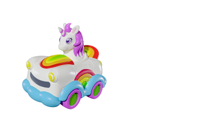 Revolt Radio Control Unicorn Bubble Car
