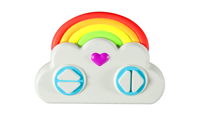 Revolt Radio Control Unicorn Bubble Car