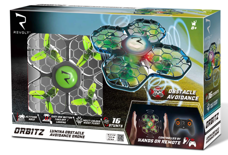 Revolt Radio Control Orbitz Lumina Obstacle Advance Drone