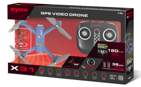 Syma X31 GPS Video Drone