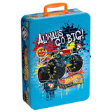 Hot Wheels Collection Tin Carry Case for 8 Monster Trucks