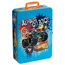 Hot Wheels Collection Tin Carry Case for 8 Monster Trucks