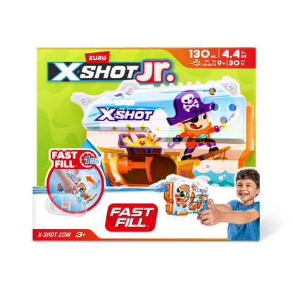 X-SHOT Fast Fill Skins Junior Water Blaster Pirate