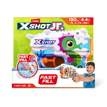 X-SHOT Fast Fill Skins Junior Water Blaster Seahorse