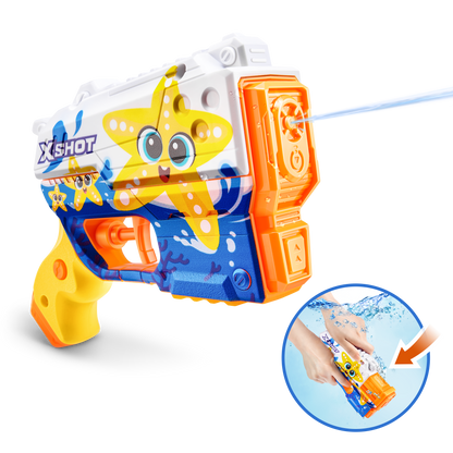 X-SHOT Fast Fill Skins Junior Water Blaster Starfish