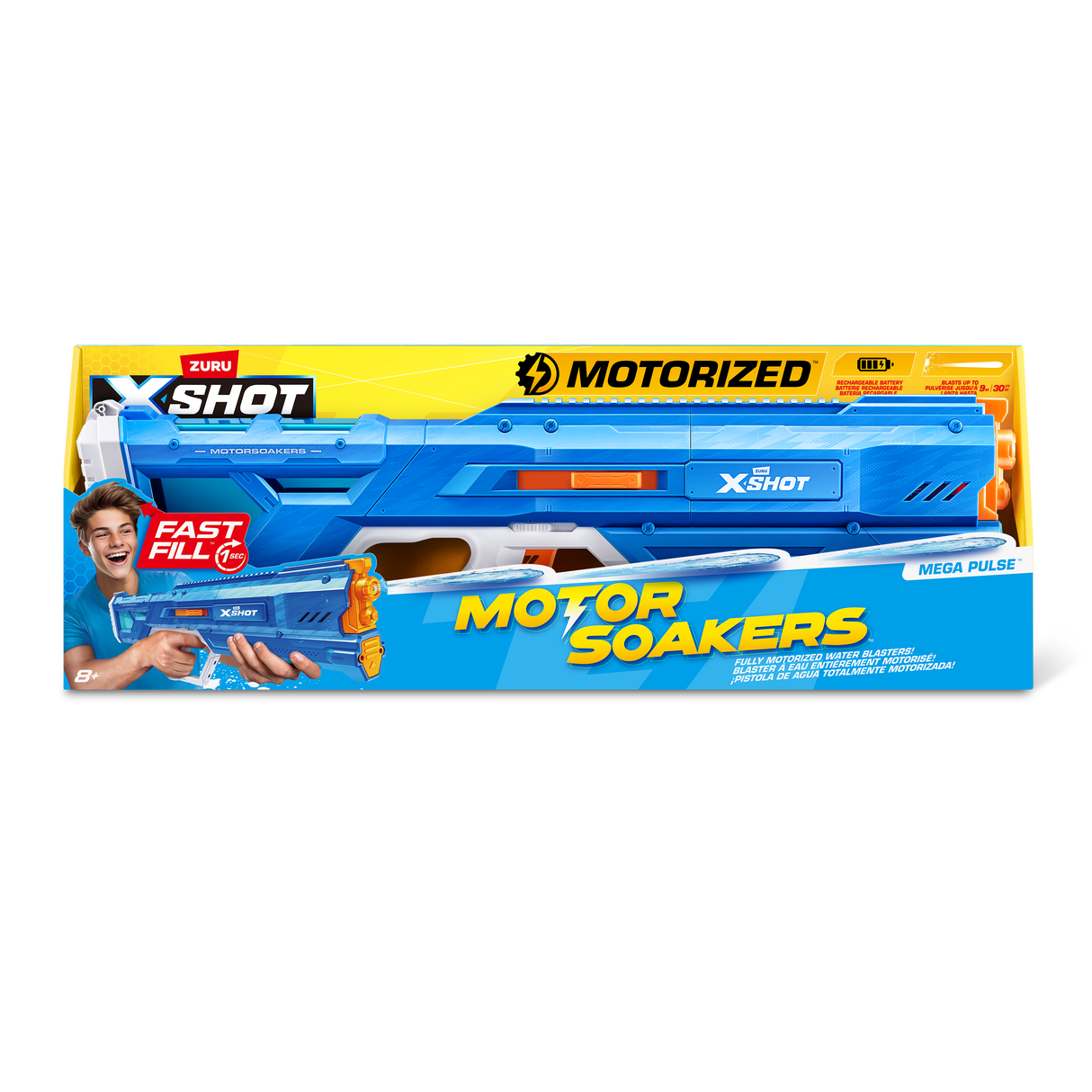 ZURU X SHOT Fast Fill Motor Soakers Mega Pulse