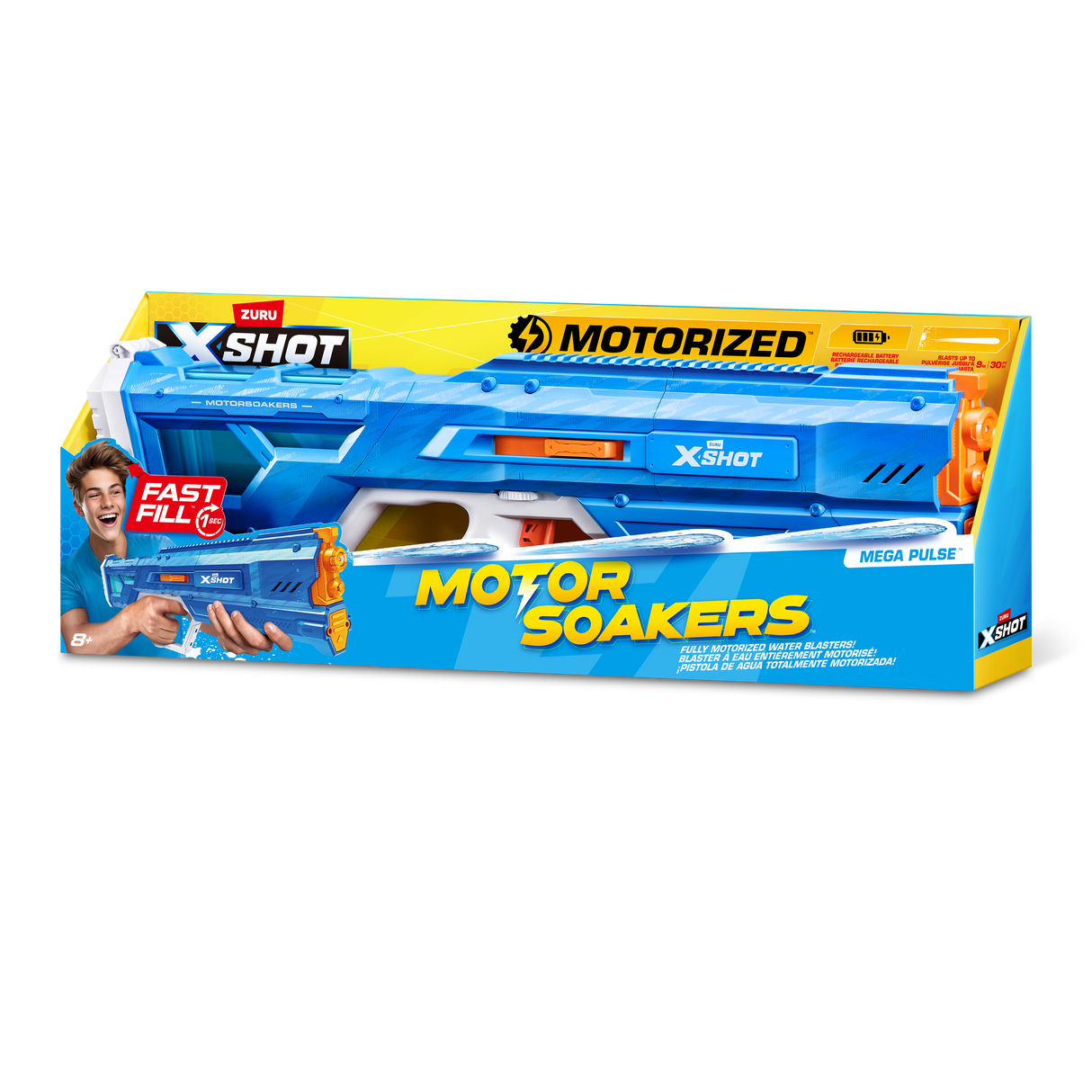 ZURU X SHOT Fast Fill Motor Soakers Mega Pulse