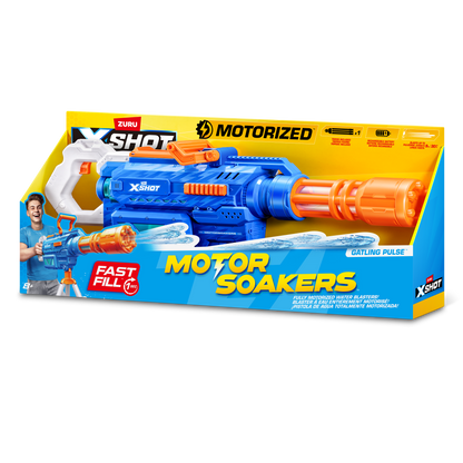 Zuru X SHOT Fast Fill Motor Soakers Gatling