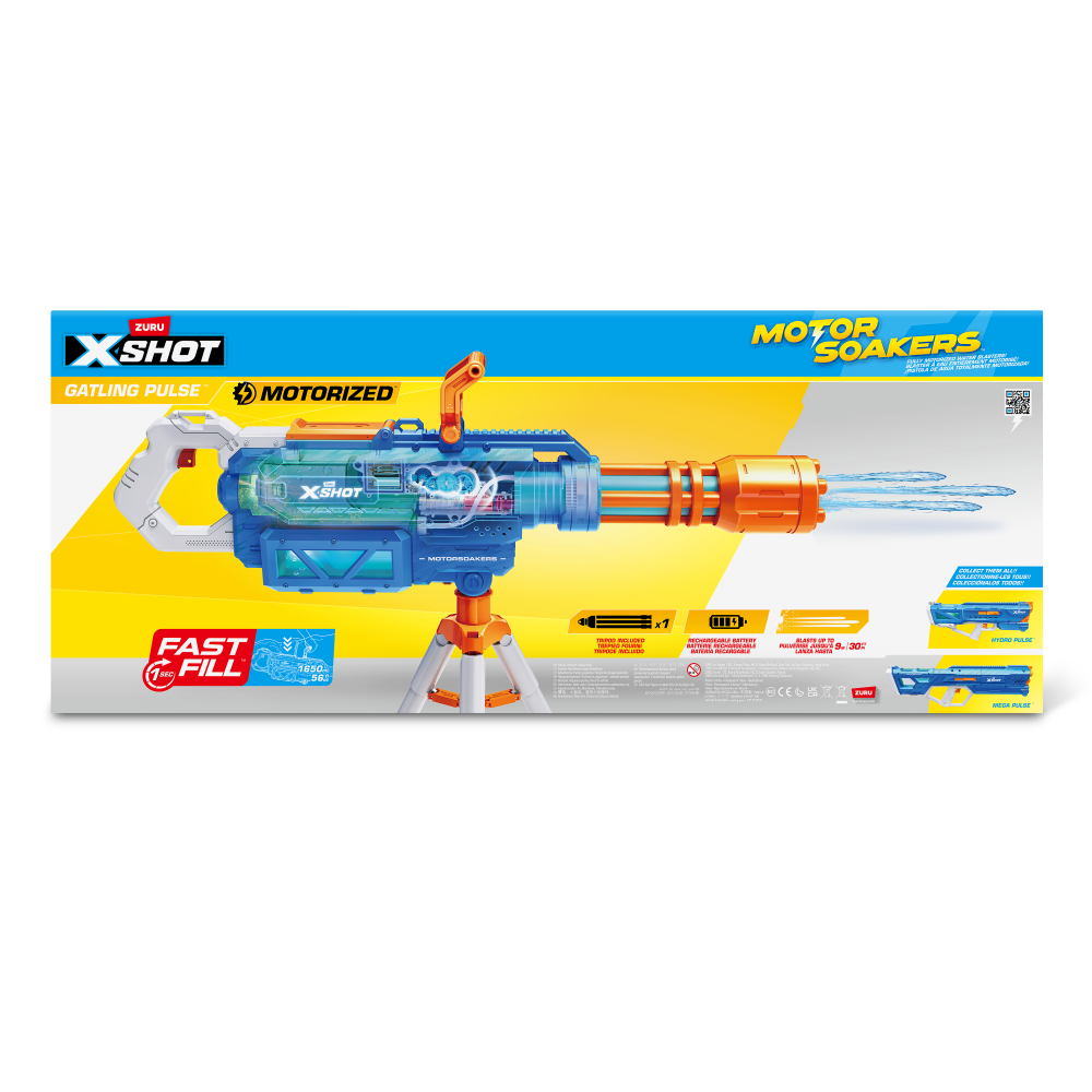 Zuru X SHOT Fast Fill Motor Soakers Gatling