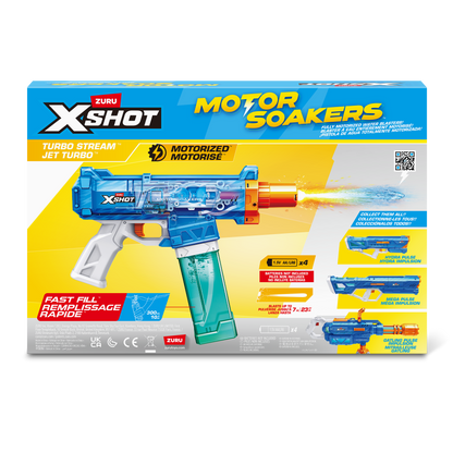 Zuru X SHOT Fast Fill Motor Soakers Turbo Stream