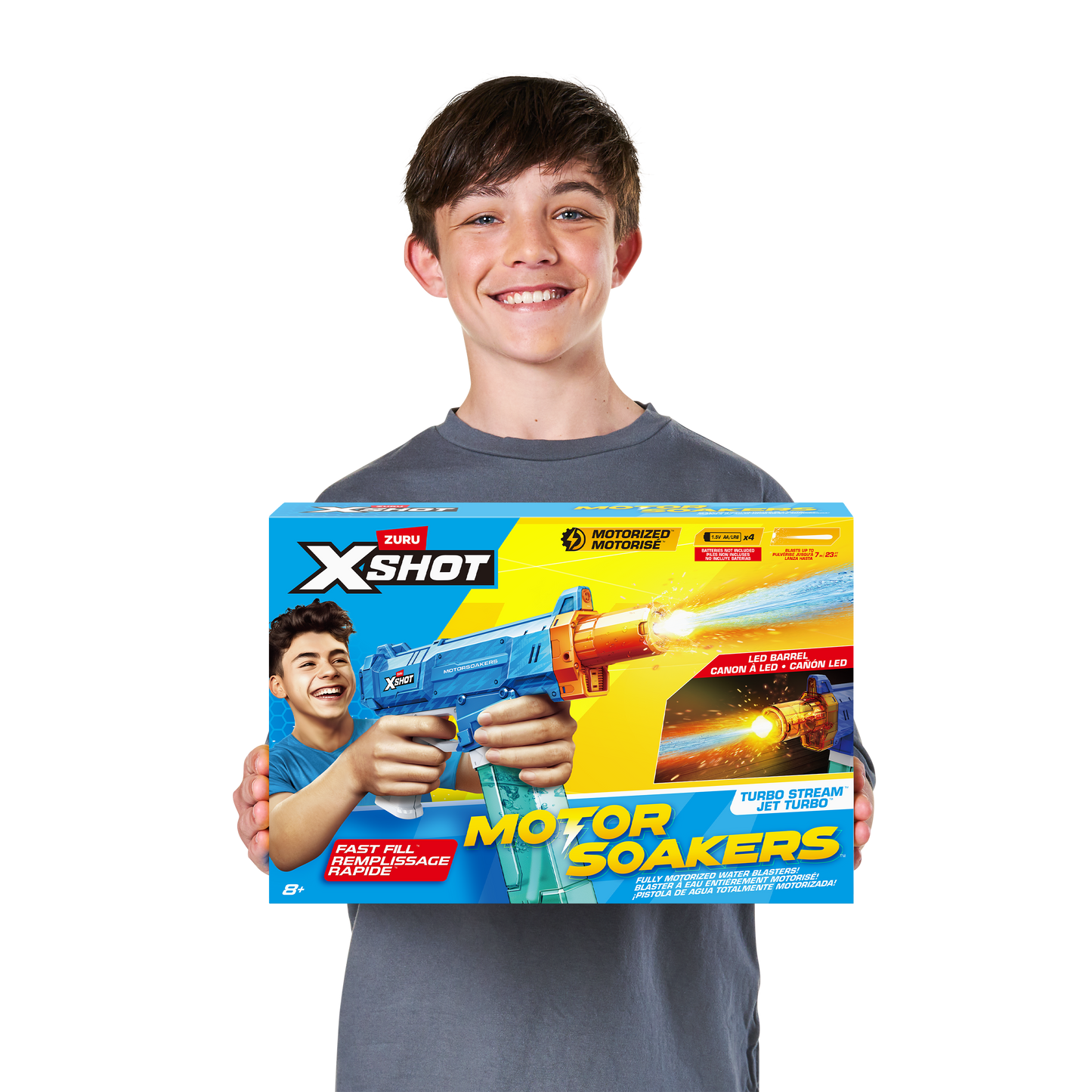 Zuru X SHOT Fast Fill Motor Soakers Turbo Stream