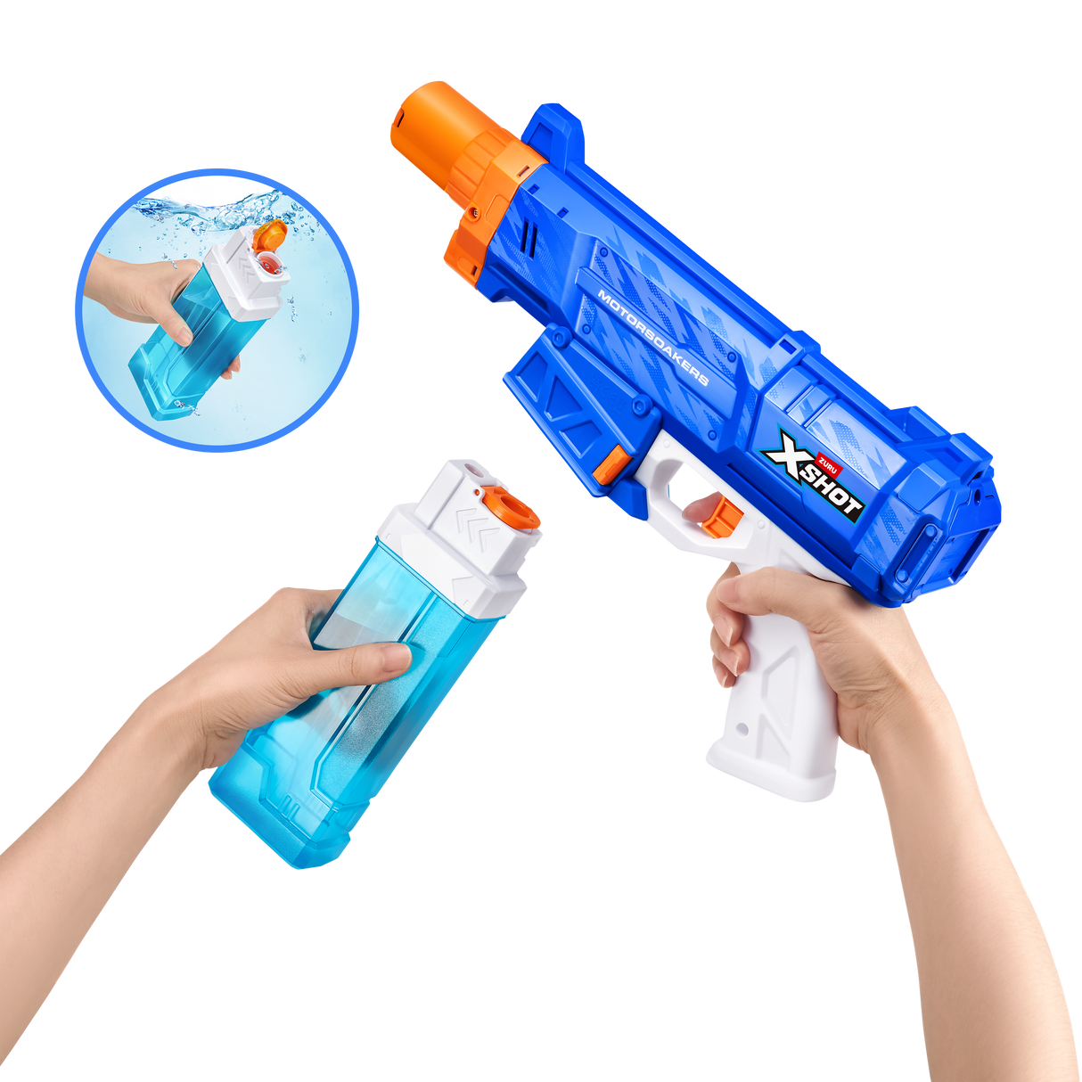 Zuru X SHOT Fast Fill Motor Soakers Turbo Stream